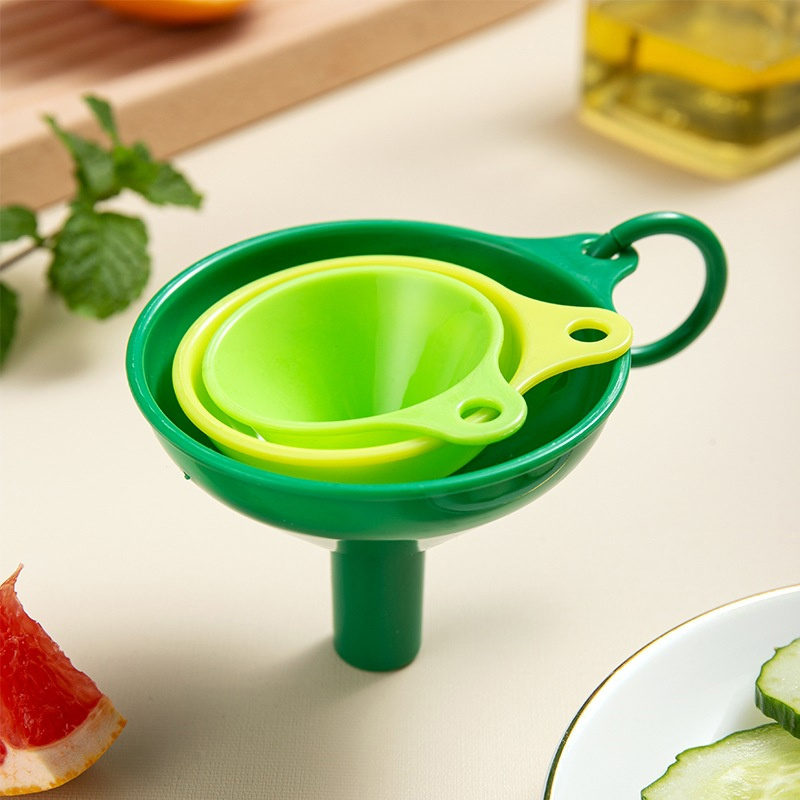 Home Cooking Set - 3-delige set keukentrechterdispenser multifunctioneel voor olie