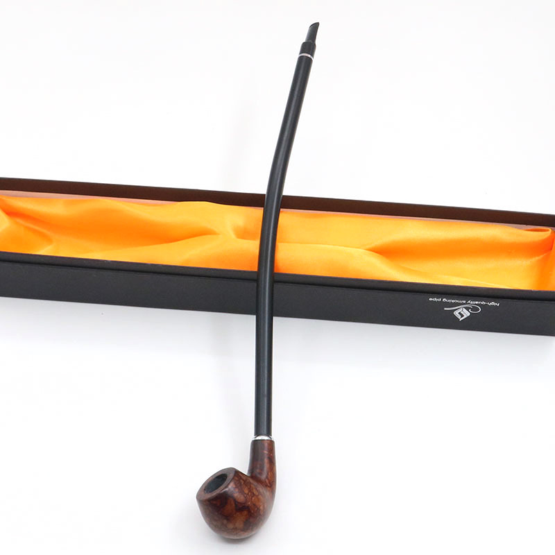 Smoker Box Wood Chip - Klassieke Houten Lange Sigaret Houder Prachtige