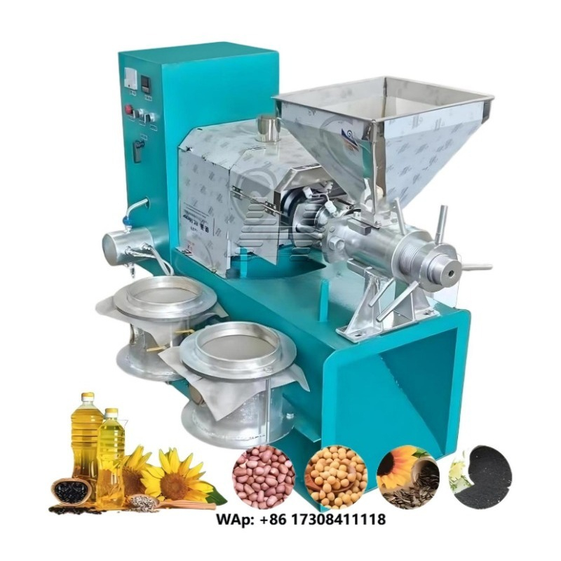 Home Cooking Oil Making Machine - Kleine commerciële mini-koudoliepersmachine 35kg/uur machine voor