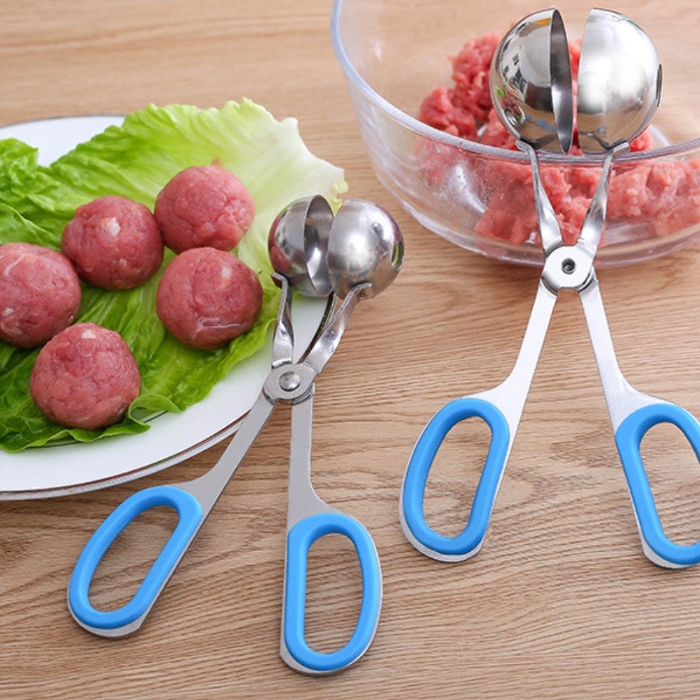 Home Cooking Set - Twee-maatjes vleesballenmaker set van roestvrij staal