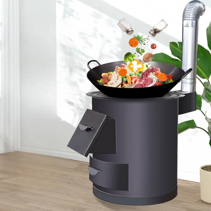 Home Cooking Heater - Draagbare kooktoestellen Terrasverwarmers Barbecue Grill Houtkachels