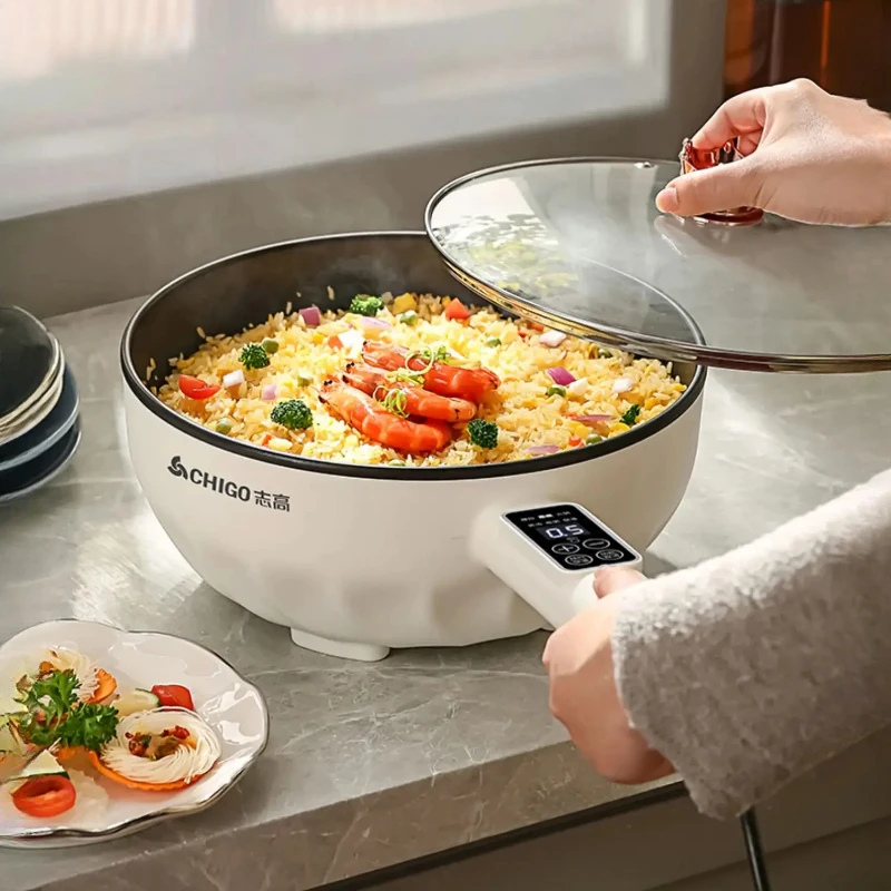 Home Cooking Set - Multifunctionele elektrische kookpot, elektrische friteuse en