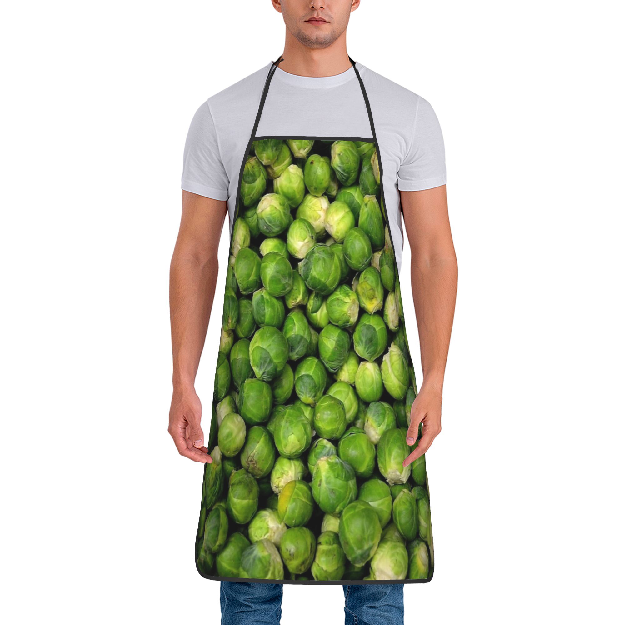 Home Of Cooking Brussels - Brussels Sprouts Schort Thuis Kapper Keukenaccessoires