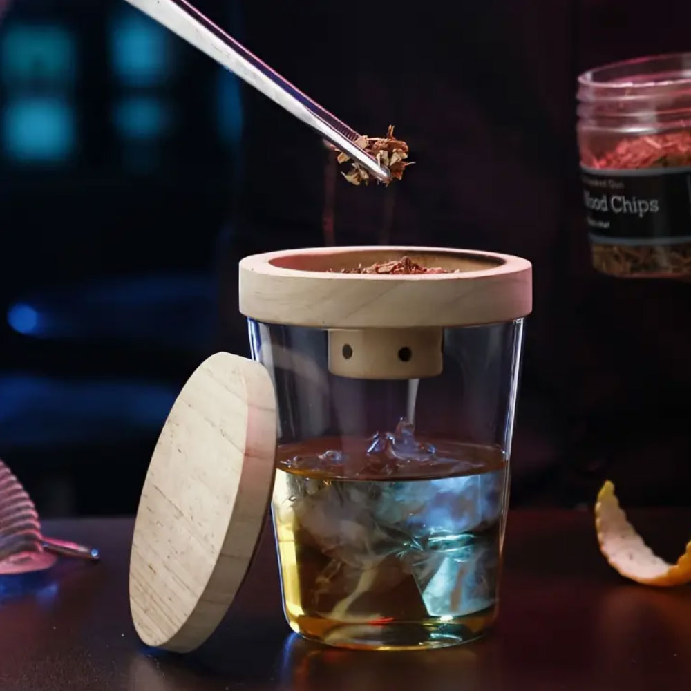 Cocktail Roker Set Bar Houten  - Smoker Box Wood Chip recensie en prijs