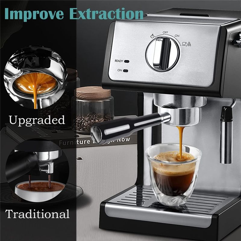 ABHU 51Mm Bodemloze Portafilte - Delonghi Espresso Ecp3420 recensie en prijs