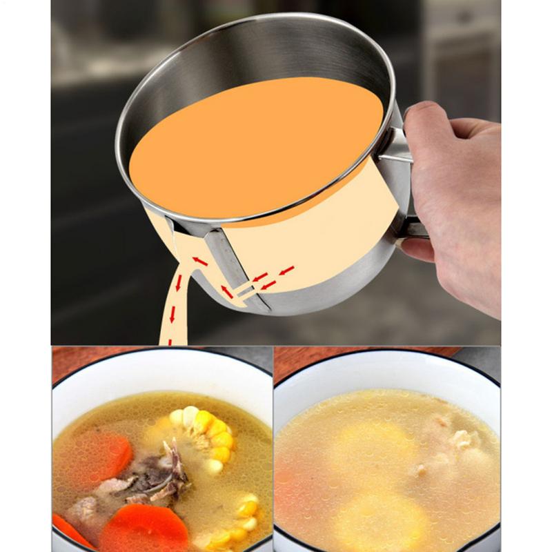 Roestvrijstalen Soepkom Jusoli - Home Cooking Oil Filter recensie en prijs