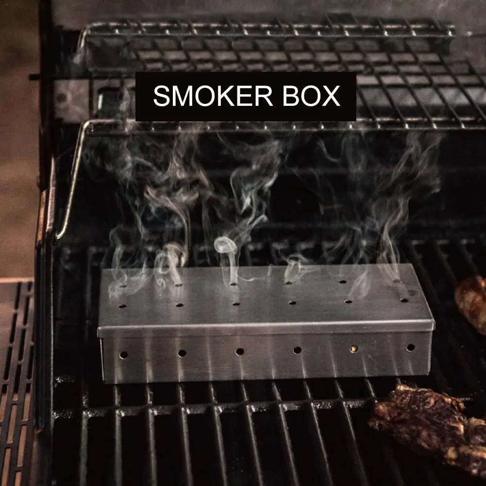 HQ Houtsnippers BBQ Roker Box  - Smoker Box Wood Chip recensie en prijs