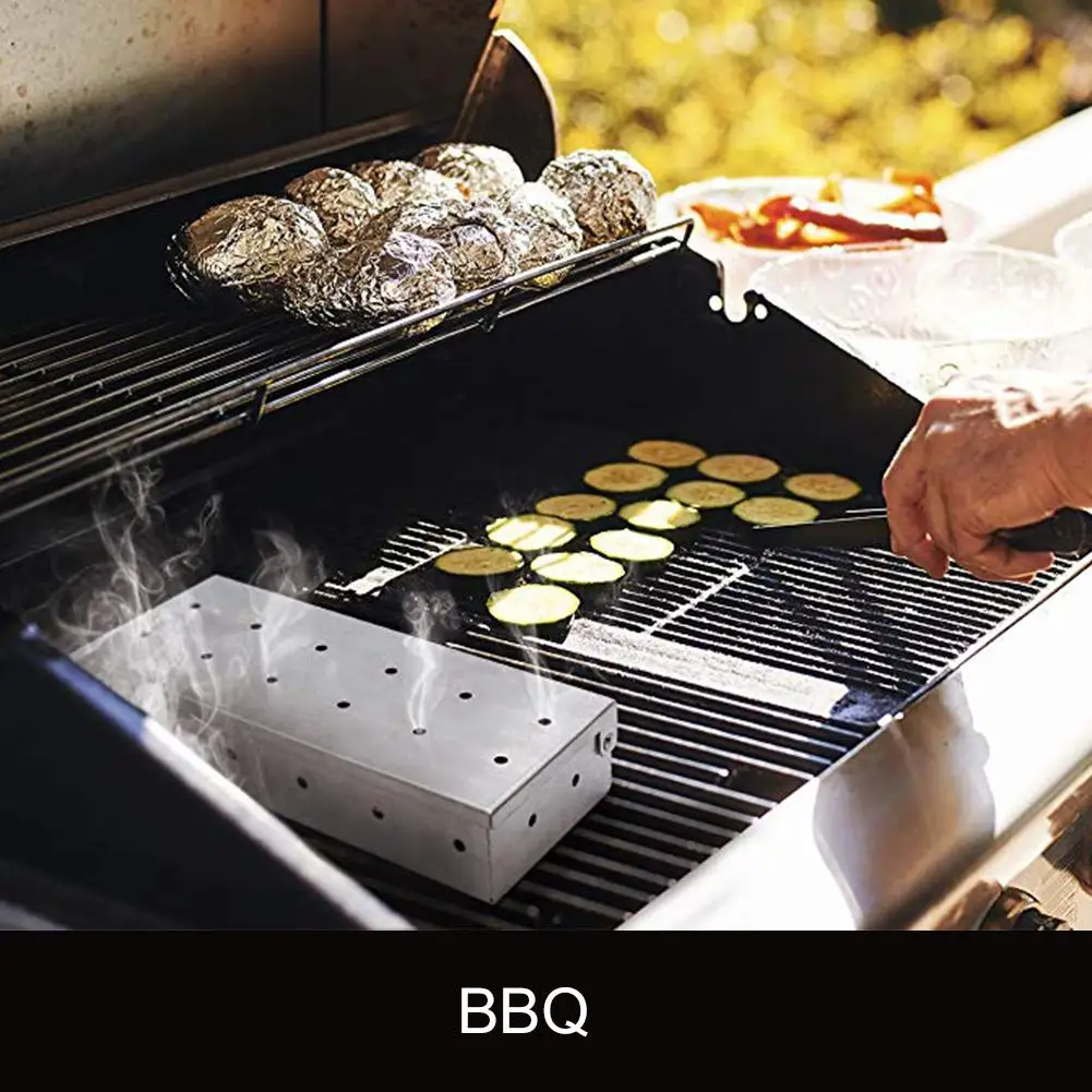 HQ Houtsnippers BBQ Roker Box  - Smoker Box Wood Chip recensie en prijs