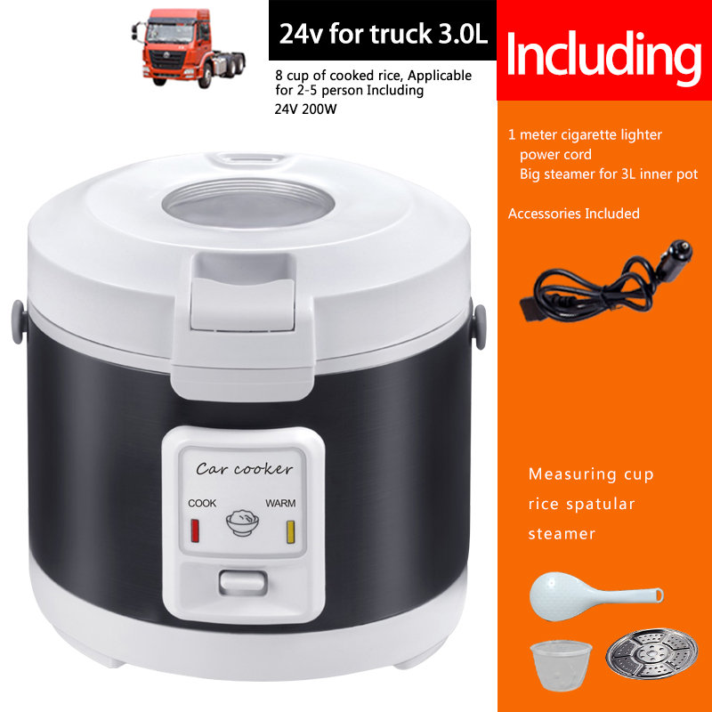 24V Rijstkoker Truck Soepstoom - Home Cooking Heater recensie en prijs