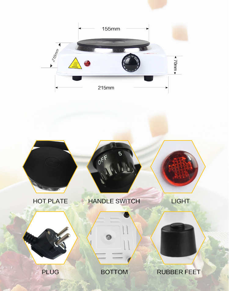 220V 1000W Eu Plug Elektrische - Home Cooking Heater recensie en prijs