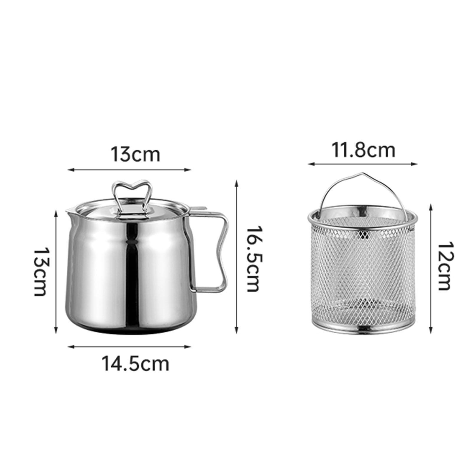 Friteuse Set RVS Oliefilters P - Home Cooking Oil Filter recensie en prijs