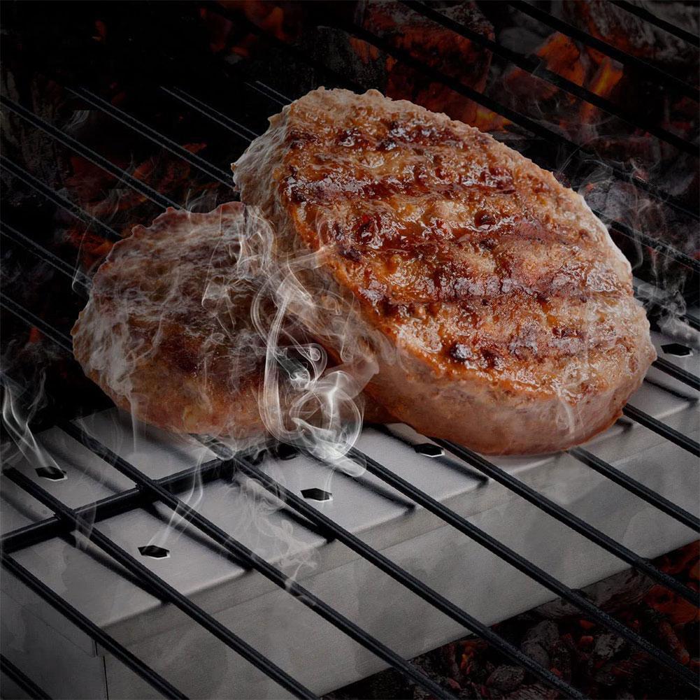 Roestvrijstalen BBQ-rokerbak V - Smoker Box Wood Chip recensie en prijs