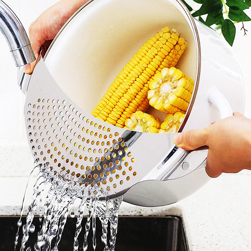 RVS halvemaanvormige olie-wate - Home Cooking Oil Filter recensie en prijs