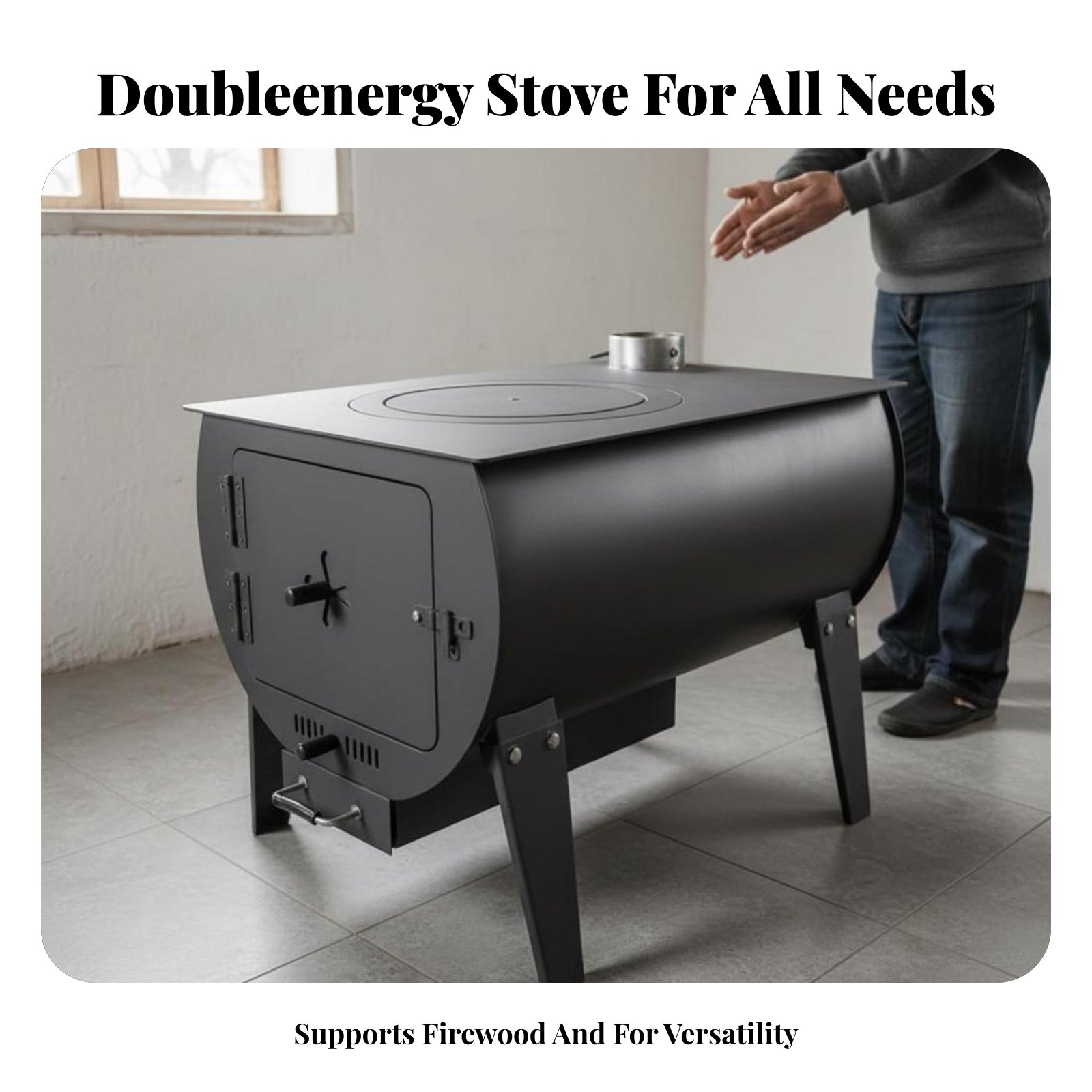 Rookloze verwarmingskachel voo - Home Cooking Heater recensie en prijs