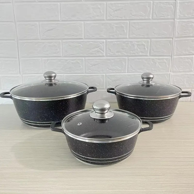JMZ Kookgereiset Granieten koo - Home Cooking Set recensie en prijs