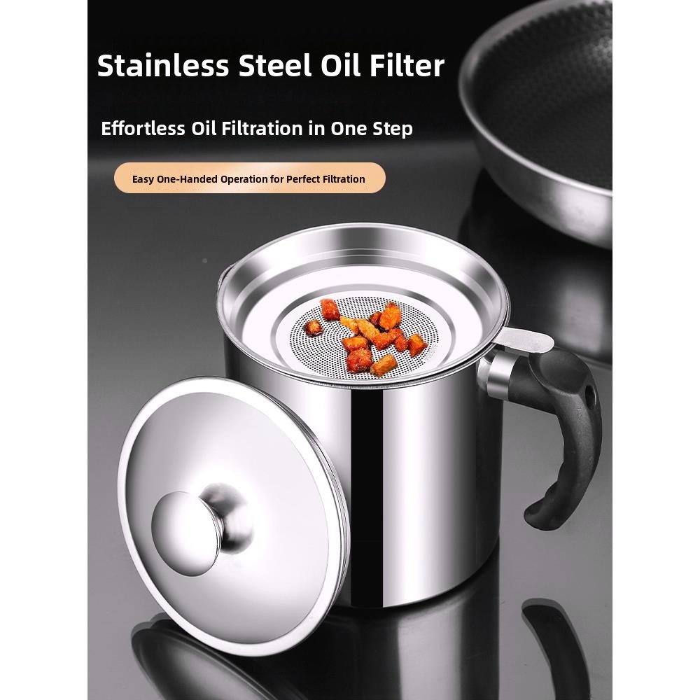 Oliefilter van roestvrij staal - Home Cooking Oil Filter recensie en prijs