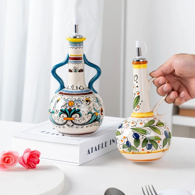 Keramische oliefles, sojasausf - Home Cooking Oil recensie en prijs